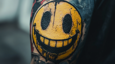 The Enduring Popularity of Smiley Face Tattoos