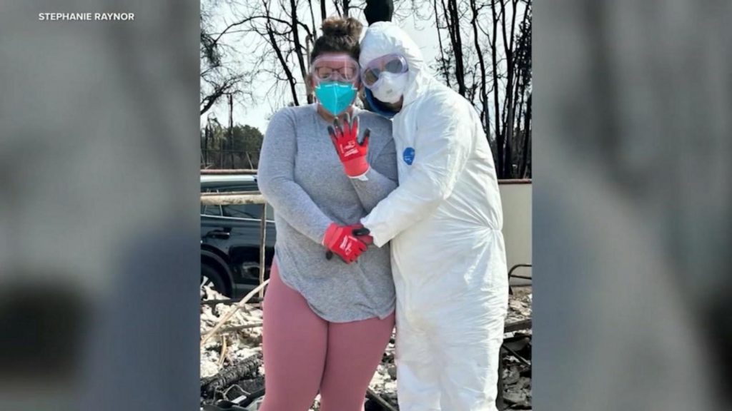 WATCH:  Man finds engagement ring in wildfire rubble, proposes