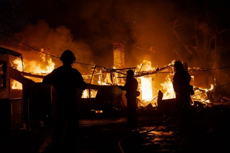 L.A.-area residents out of town during fires share agony of watching homes burn from afar