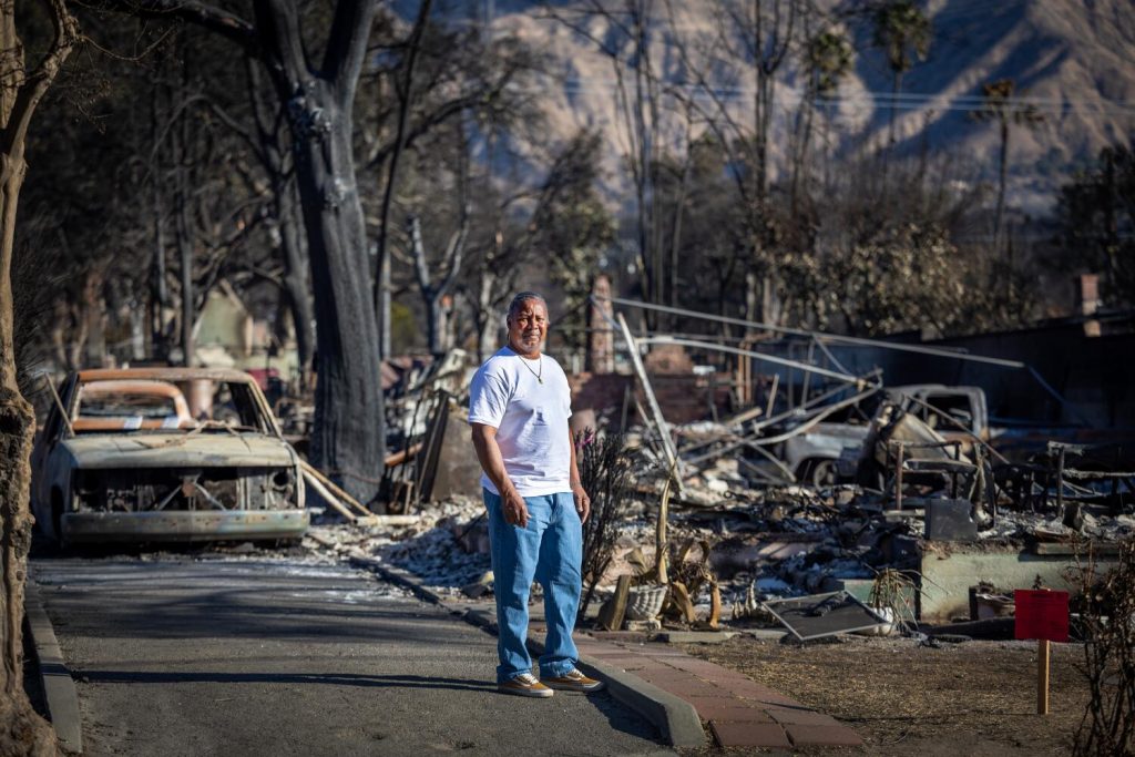 Wildfires took an Altadena man's neighborhood and his Corvette dream