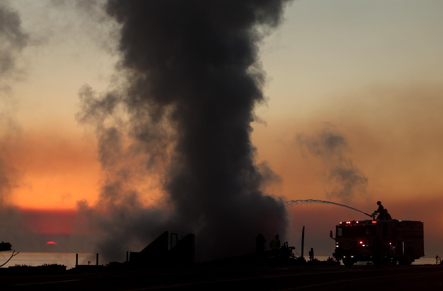 Rural areas got millions in state fire prevention funds over parts of L.A. that burned