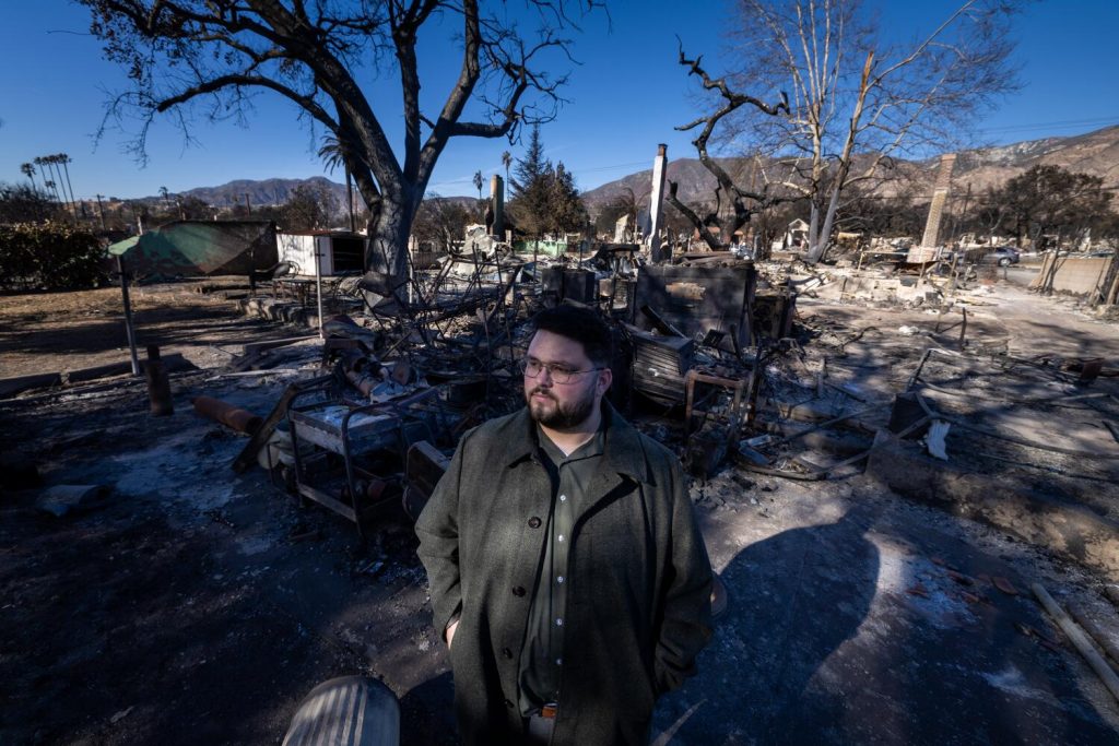 This former foster youth finally had a home. Then it burned in the Eaton fire