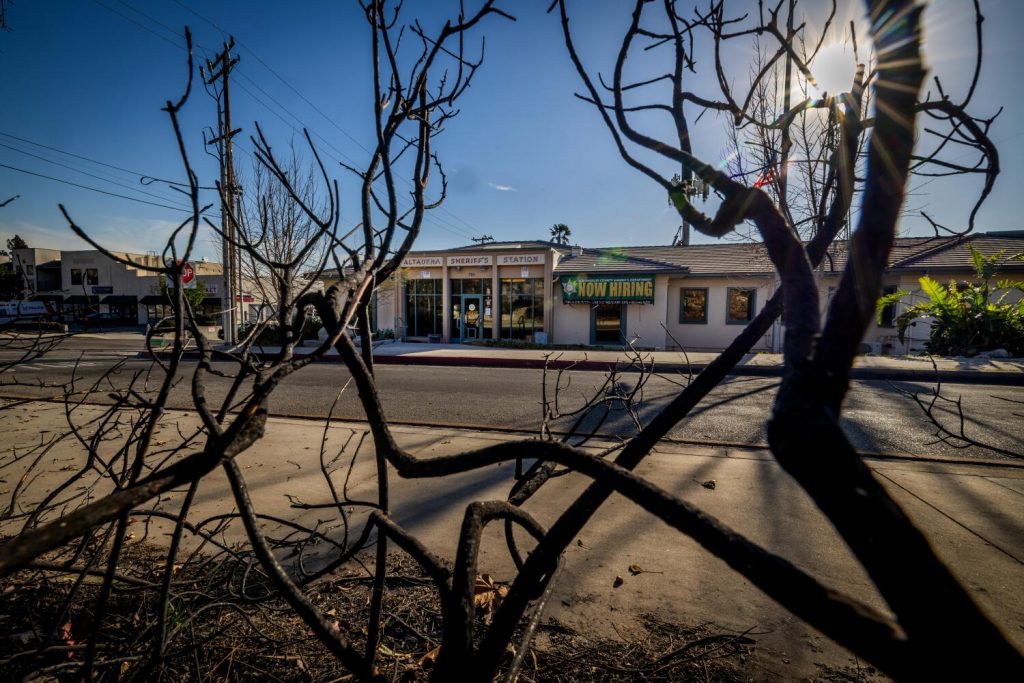 Deputies raced to evacuate Altadena residents, wondering if their station would burn, too