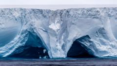 Giant iceberg on crash course with British island puts penguins at risk