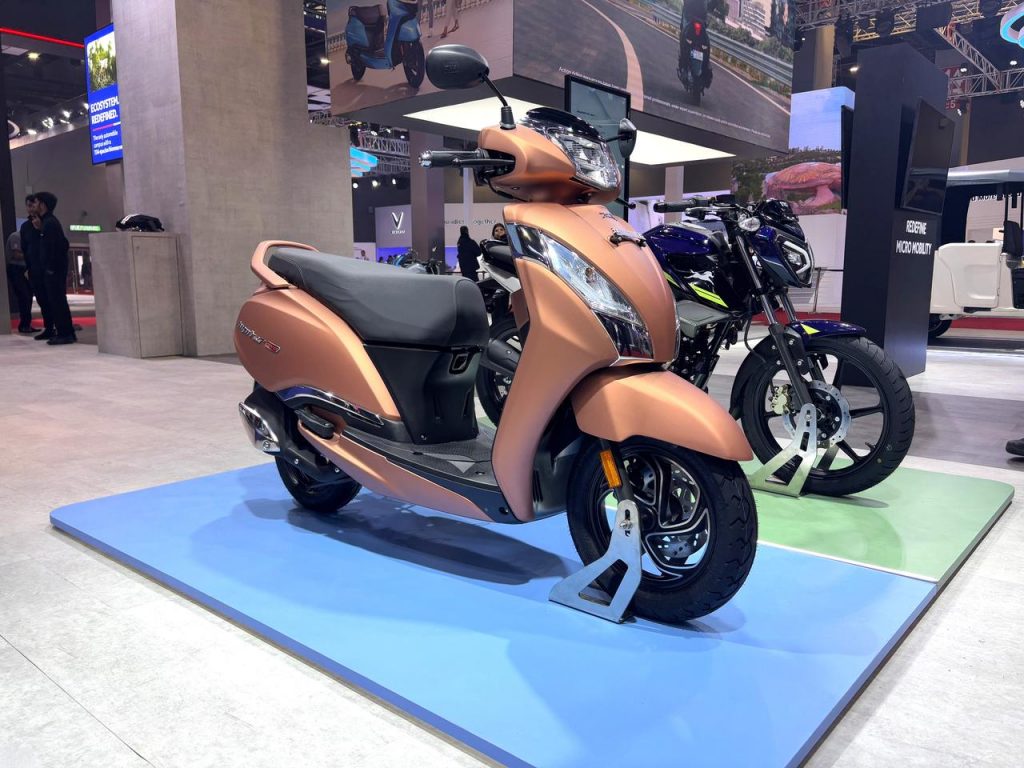 World’s first CNG scooter lands with 140-mile range