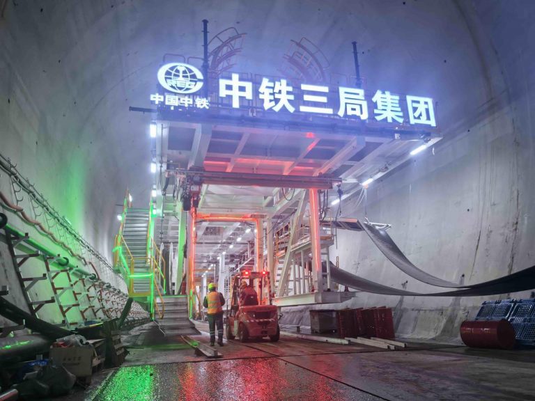 China's largest dual-shield TBM tackles world's most ambitious project