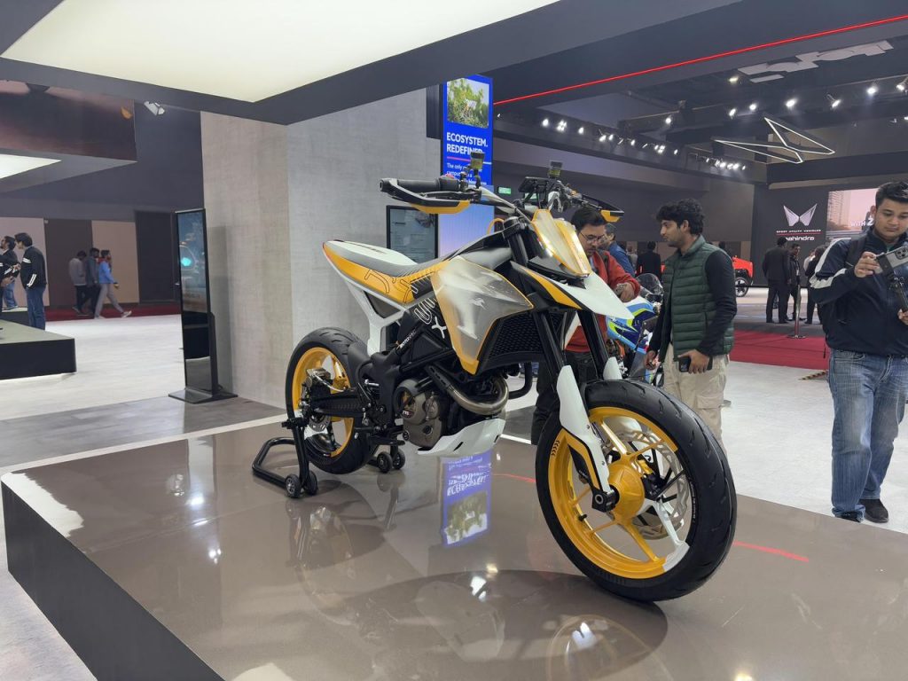 TVS seeks to challenge KTM with its RTS X Supermoto