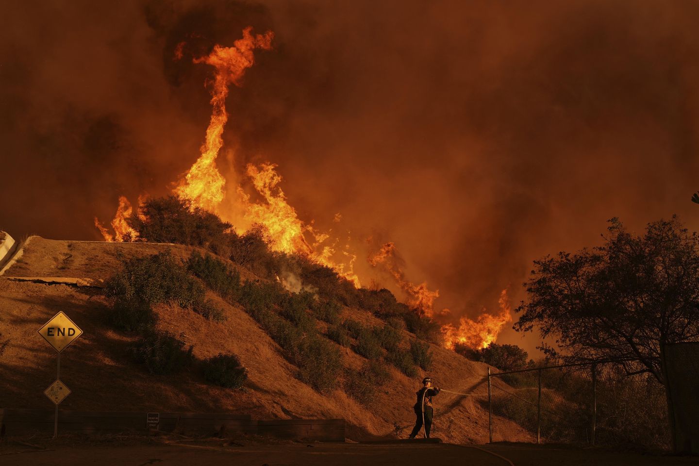 Small airborne embers play a big role in the spread of wildfires