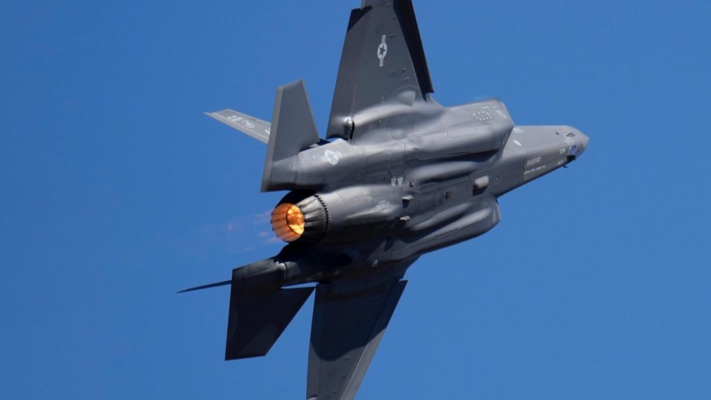 F-35 crashes at Eielson Air Force Base in Alaska as pilot ejects safely