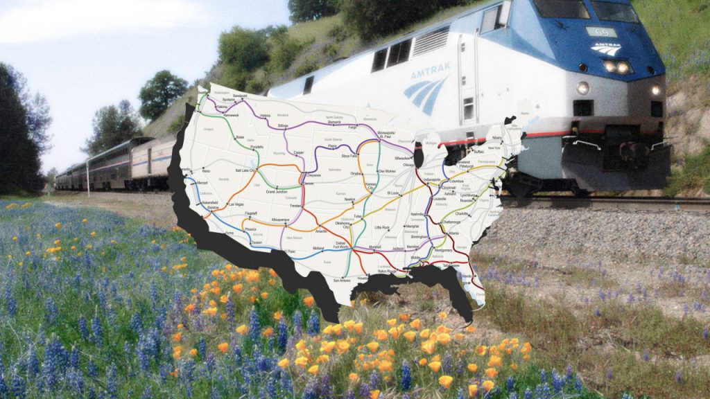 This map shows how good Amtrak could be—if only the government would pay