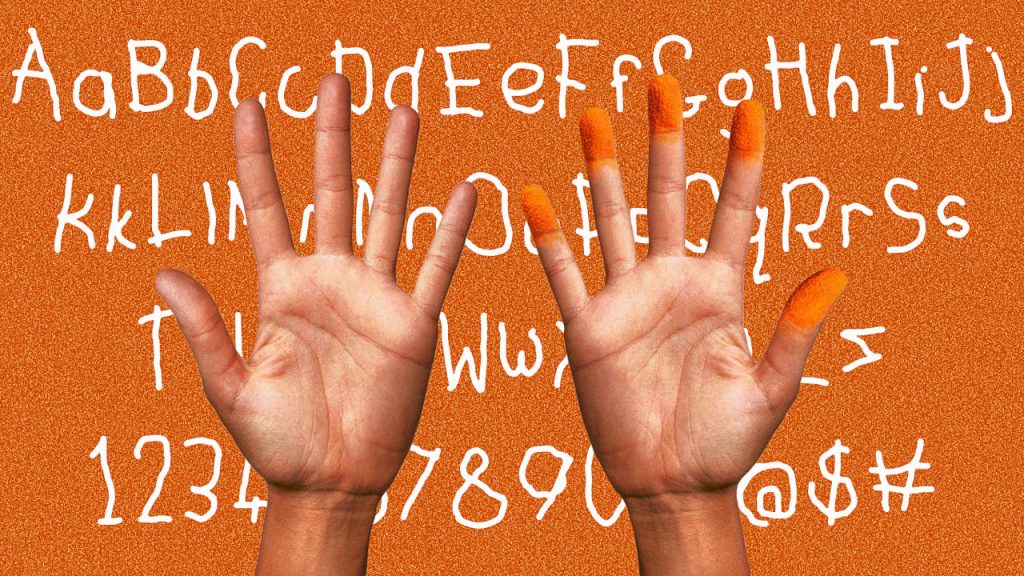 Cheetos just designed a terrible custom font on purpose