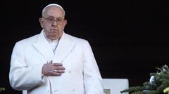 Pope's health improving as he remains in hospital