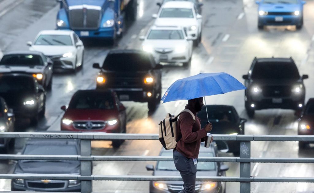 Chance of strong atmospheric river storm grows, as does risk of mudslides in L.A. burn scars