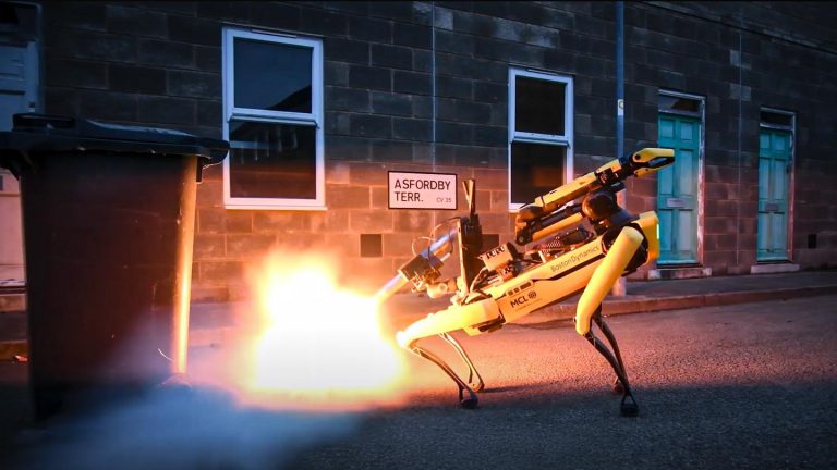 Robodogs tackle bomb detection, defusing and disposal