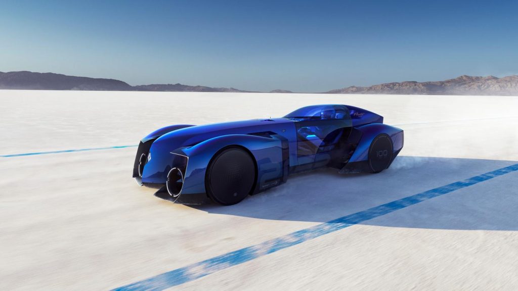 Renault’s Batmobile-styled Filante Record may be the world’s most efficient EV