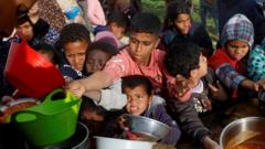 Gaza food aid scarce after Israel halts entry